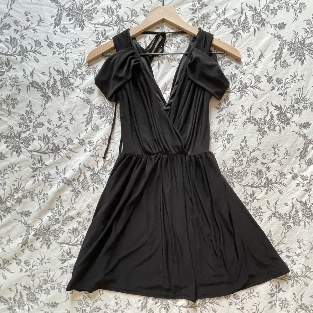 ASOS Petite Draped Mini Dress
